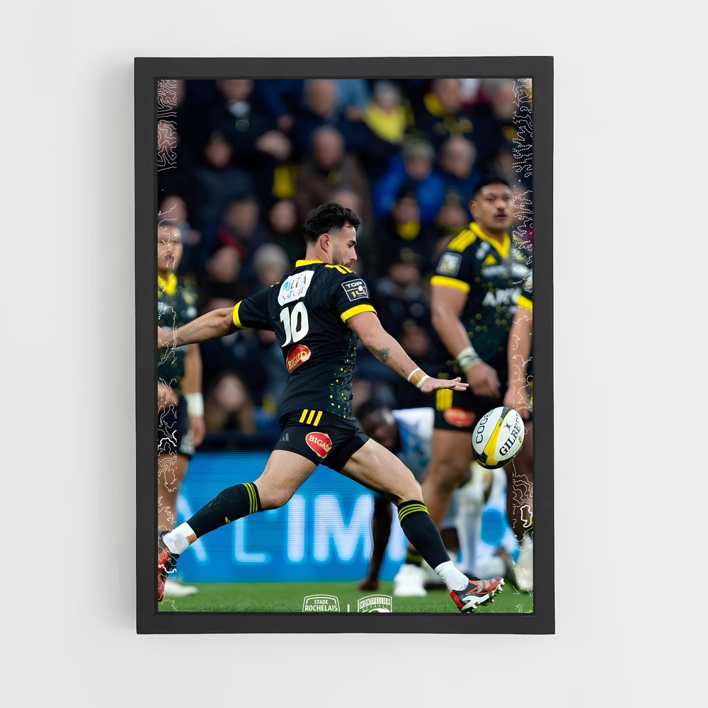 Poster Sprint à La Rochelle – affiche Rugby (vue 2)